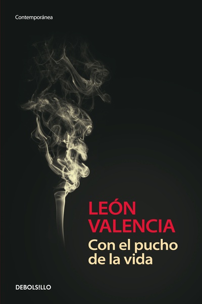 Con el pucho de la vida