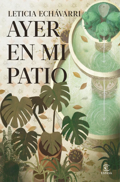 Ayer en mi patio