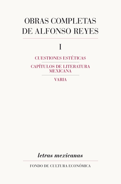 Obras completas, I