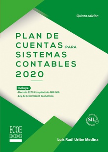 Plan de cuentas para sistemas contables 2020.