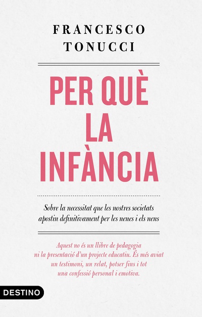 Per què la infància