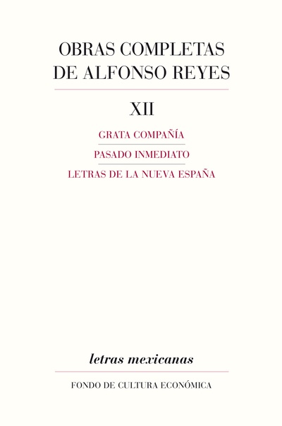 Obras completas, XII