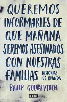 Queremos informarle de que mañana seremos asesinados con nuestras familias