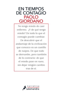 En tiempos de contagio