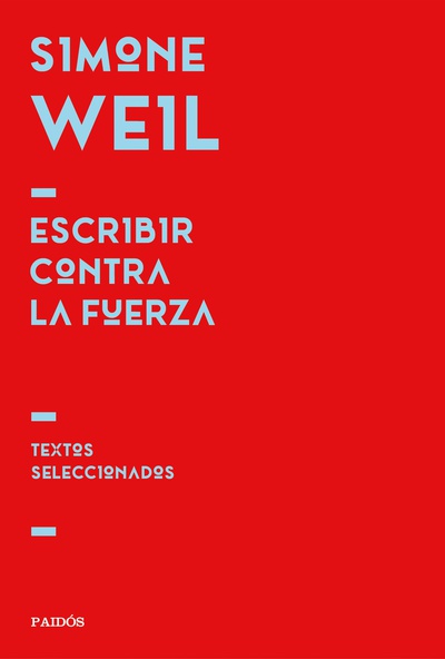 Escribir contra la fuerza